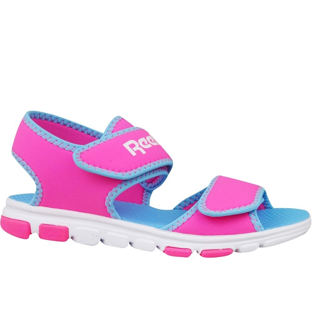 Modro-růžové holčičí sandály Reebok Wave Glider