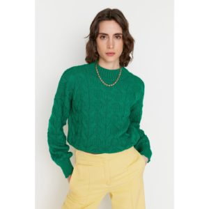 Trendyol Green Knitted Detailed Knitwear