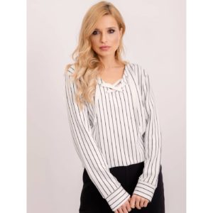 BSL blouse with white