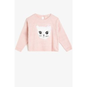 Koton Girls Pink Sweater