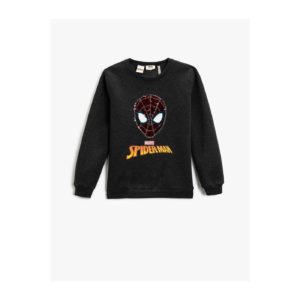 Koton Spider-man Printed Sweatshirt Licensed