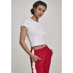 Ladies Stretch Jersey Cropped