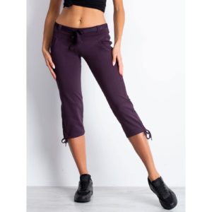 Dark purple sweatpants below