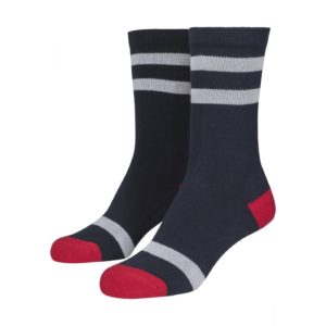 Multicolor Socks 2-Pack navy/white/fire