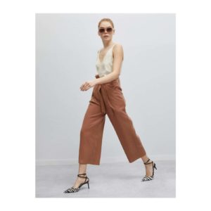 Koton Belted Trousers Wide