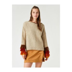 Koton Sleeve Detailed Sweater