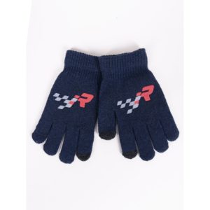 Yoclub Kids's Gloves RED-0108C-AA5E-001