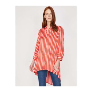 Koton Women's Red Striped