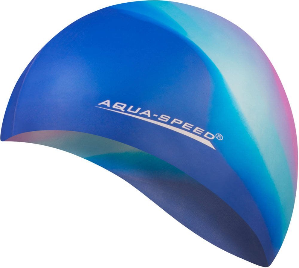AQUA SPEED Unisex's Swimming Caps Bunt  Pattern