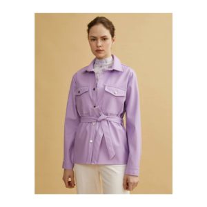 Koton Women's Lilac Coat