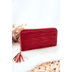 Large Quilted Zip Wallet