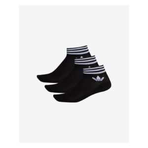 Sada tří párů ponožek v černé barvě adidas Originals