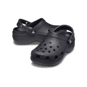Černé dámské pantofle Crocs Classic Platform Clog -