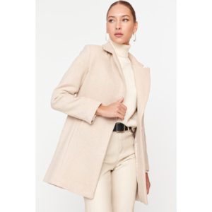 Women's coat Trendyol TWOAW20KB0035/BEIGE