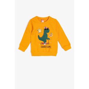 Koton Yellow Baby Sweatshirt