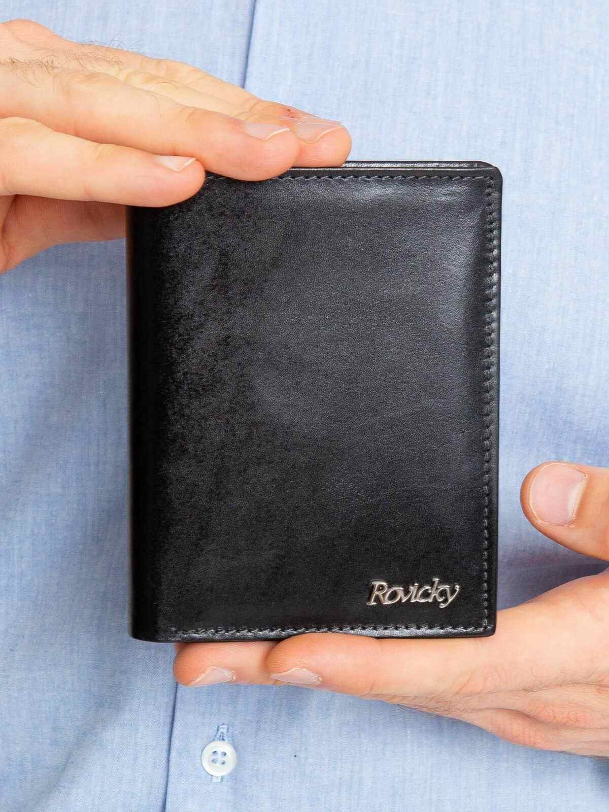 Pánská kožená peněženka v