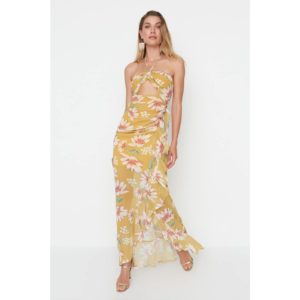 Trendyol Multicolored Pleated Evening