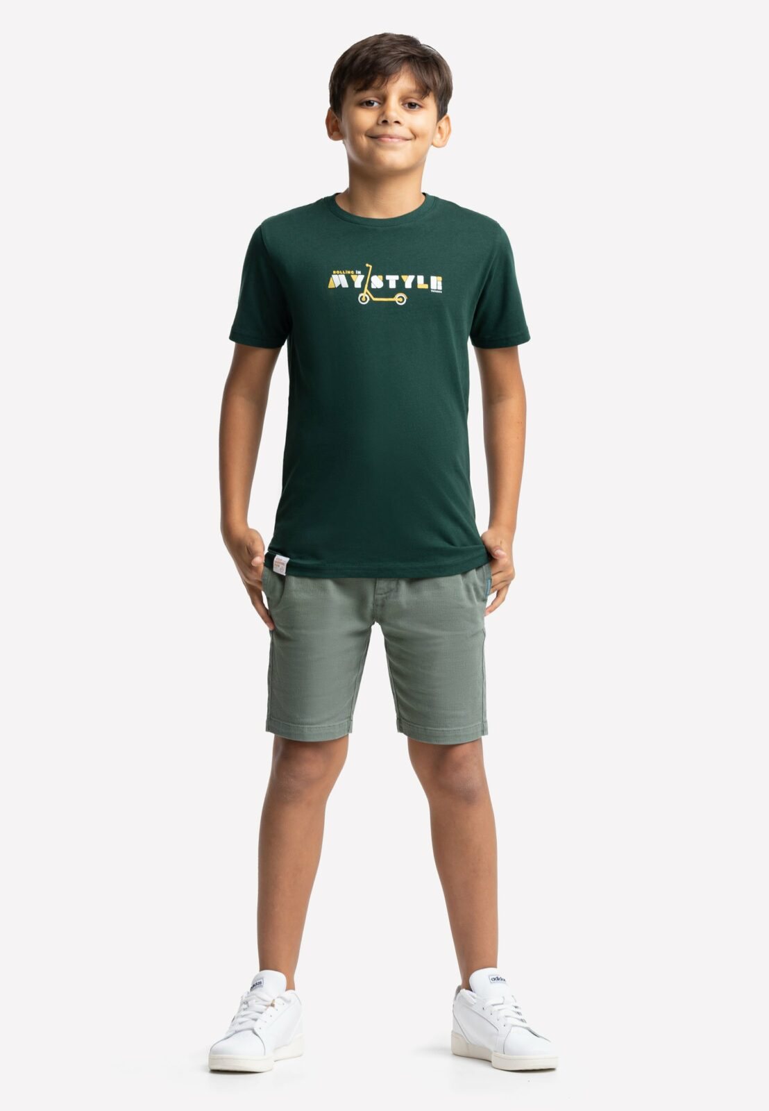 Volcano Kids's Regular T-Shirt T-Scooter