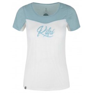 Women's running t-shirt Cooler-w white