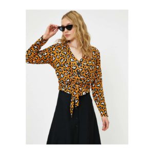 Koton Leopard Patterned Blouse