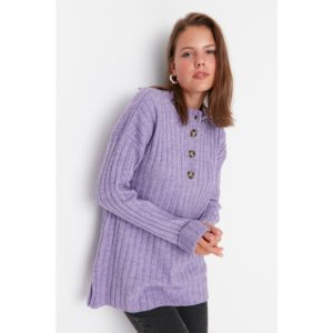 Trendyol Lilac Collar Buttoned