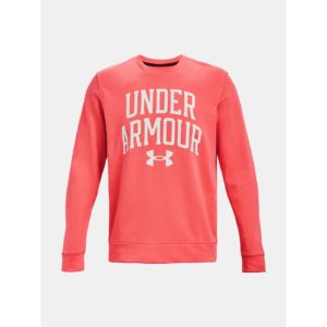 Under Armour Mikina UA RIVAL TERRY CREW-RED -