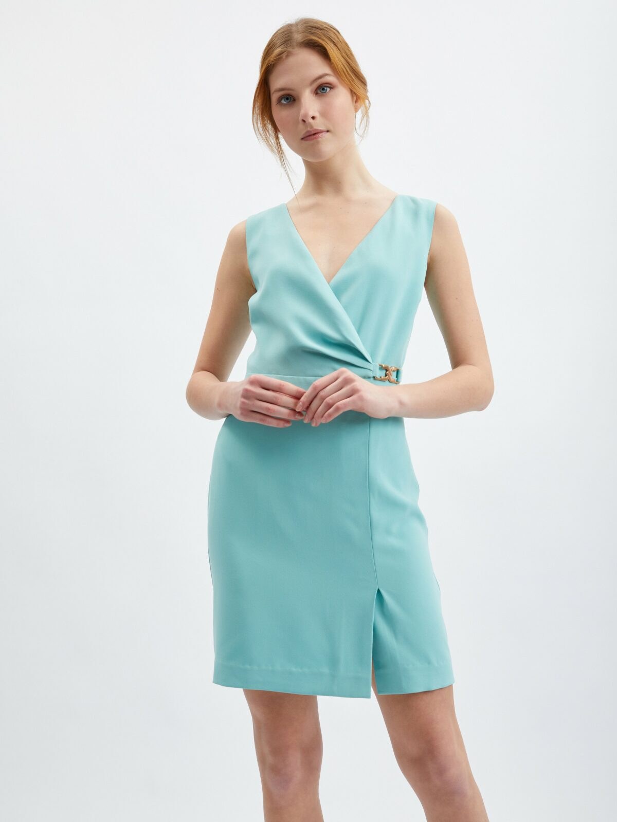 Orsay Světle modré dámské šaty