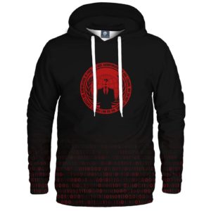 Aloha From Deer Unisex's Red Anonymous Hoodie