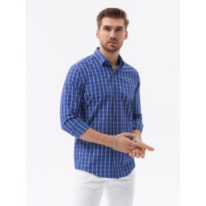 Ombre Clothing Men's shirt with long sleeves REGULAR