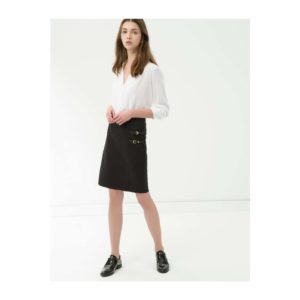 Koton Buckle Detailed Skirt