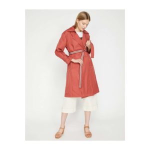 Koton Women's Red Trench