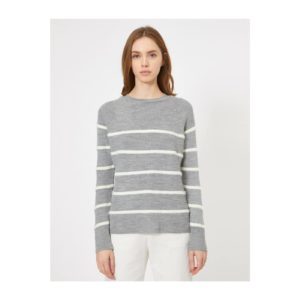 Koton Women's Striped Sweater