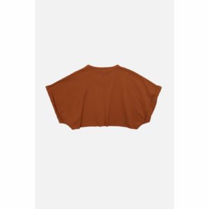 Trendyol Cinnamon Super Crop Knitted