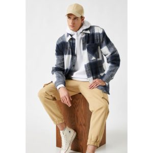 Koton Men's Plaid Lumberjack Shirt