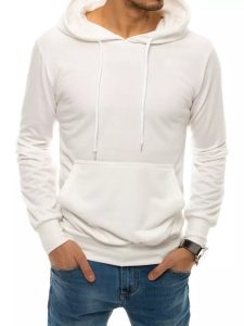White men's hoodie BX4967