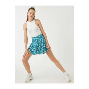 Koton Printed Mini Skirt