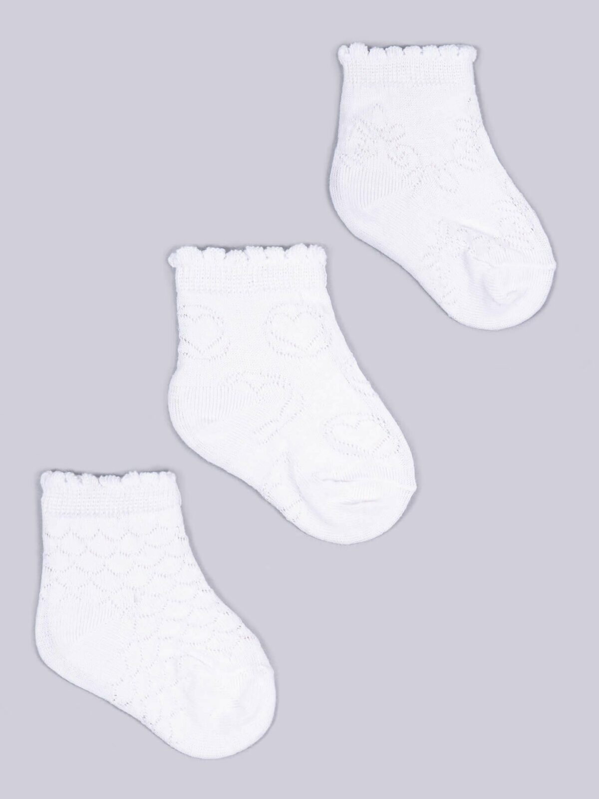 Yoclub Kids's Girls' Jacquard Socks