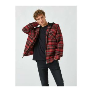 Koton Hooded Lumberjack Shirt