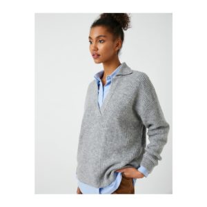 Koton Polo Collar Sweater