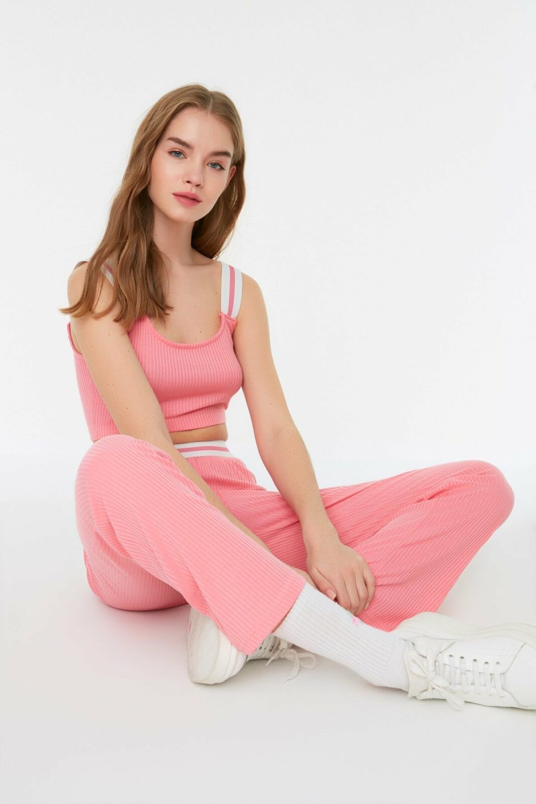 Trendyol Pink Elastic Detailed Camisole