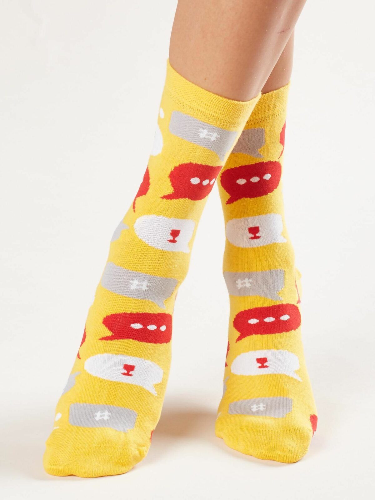 Žluté ponožky s