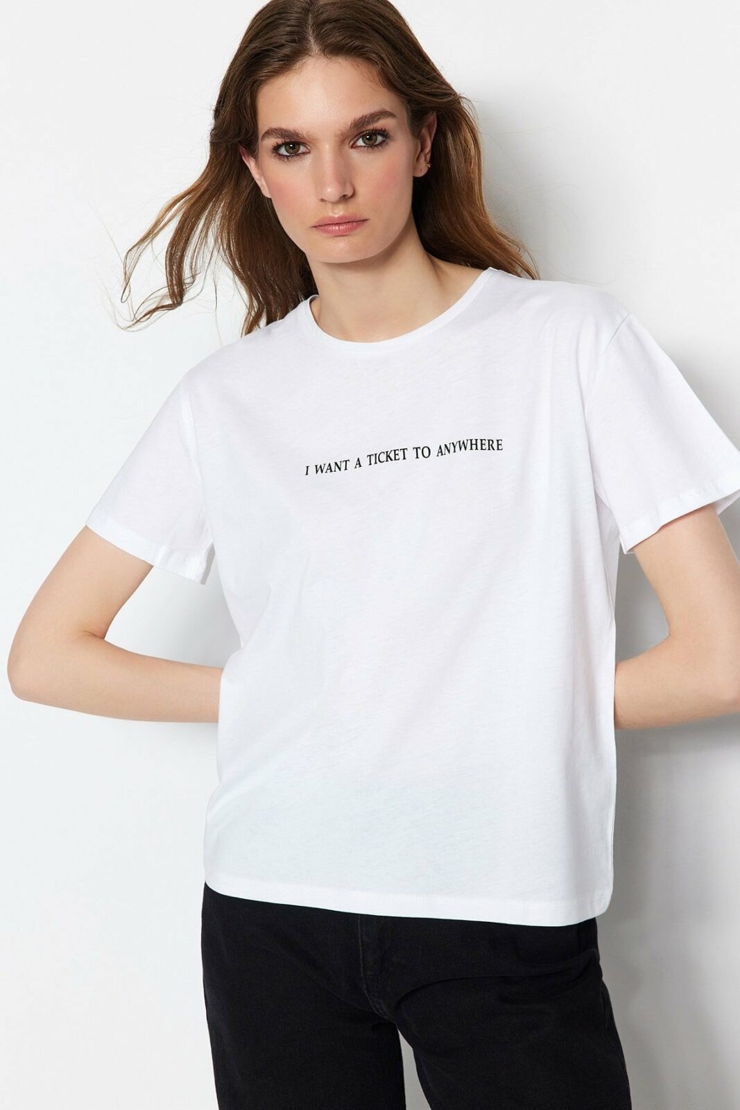 Dámské tričko Trendyol Printed