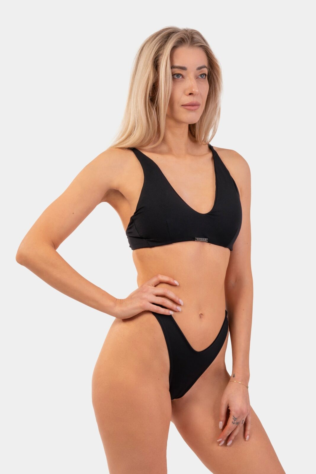 NEBBIA Triangular Bralette swimsuit with