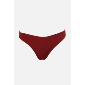 Trendyol Claret Red V Cut Bikini