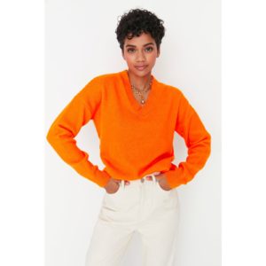 Trendyol Orange Oversize Knitwear