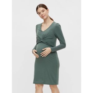 Zelené těhotenské/kojicí šaty Mama.licious Macy -