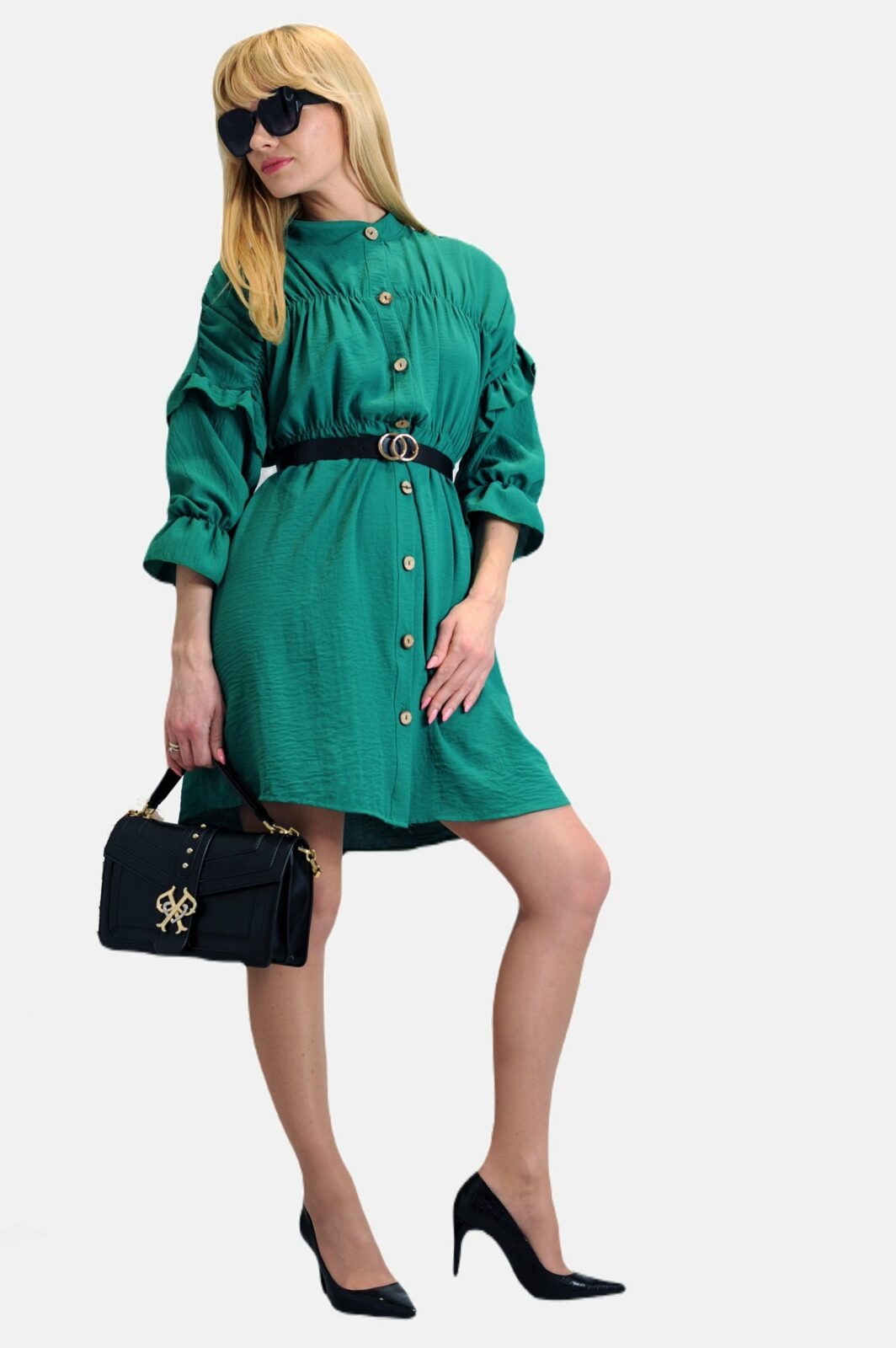 Zelenozelené šaty Zorola