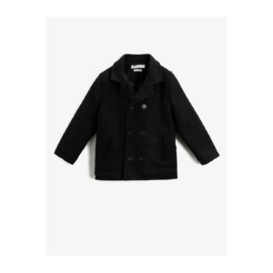 Koton Cachet Shirt Collar Coat