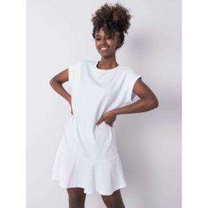 White cotton dress