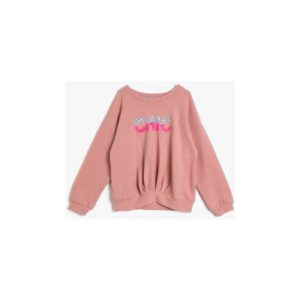 Koton Pink Girl's Sweatshirt